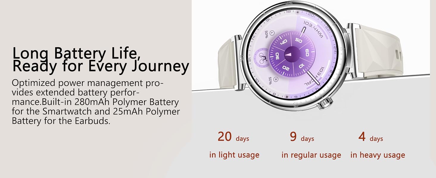 smart watch with earbuds