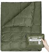 4Monster Packable Camping Blanket Lightweight,Compact Camping Quilt Water-Resistant, Wearable War...