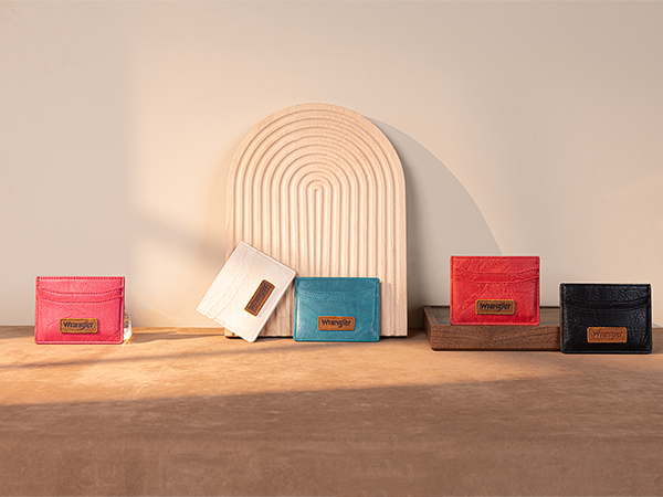 leather credit card holder for women
