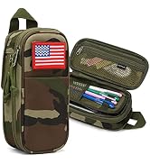 Pencil Case Big Capacity High Large Storage Tactical Small Tool Pouch Bag Marker Pen Case Station...