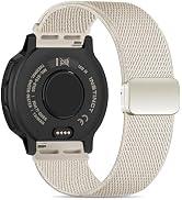 Bolesi Stretchy Nylon Watch Bands Compatible with Garmin Instinct 2/3 45mm/1 Solar,22mm Soft Brea...