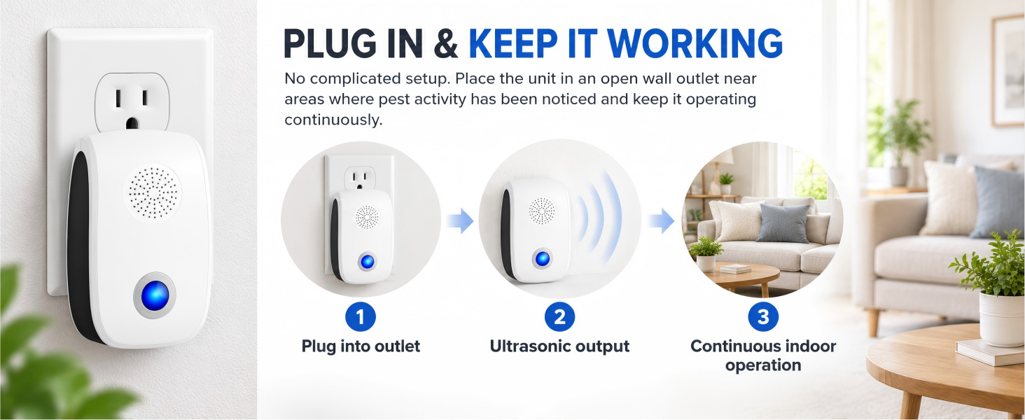 pest repellent plug in