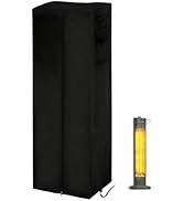Guisong Patio Heater Cover for Haimmy 42in Infrared Heaters, Heavy Duty Space Heater Covers for O...