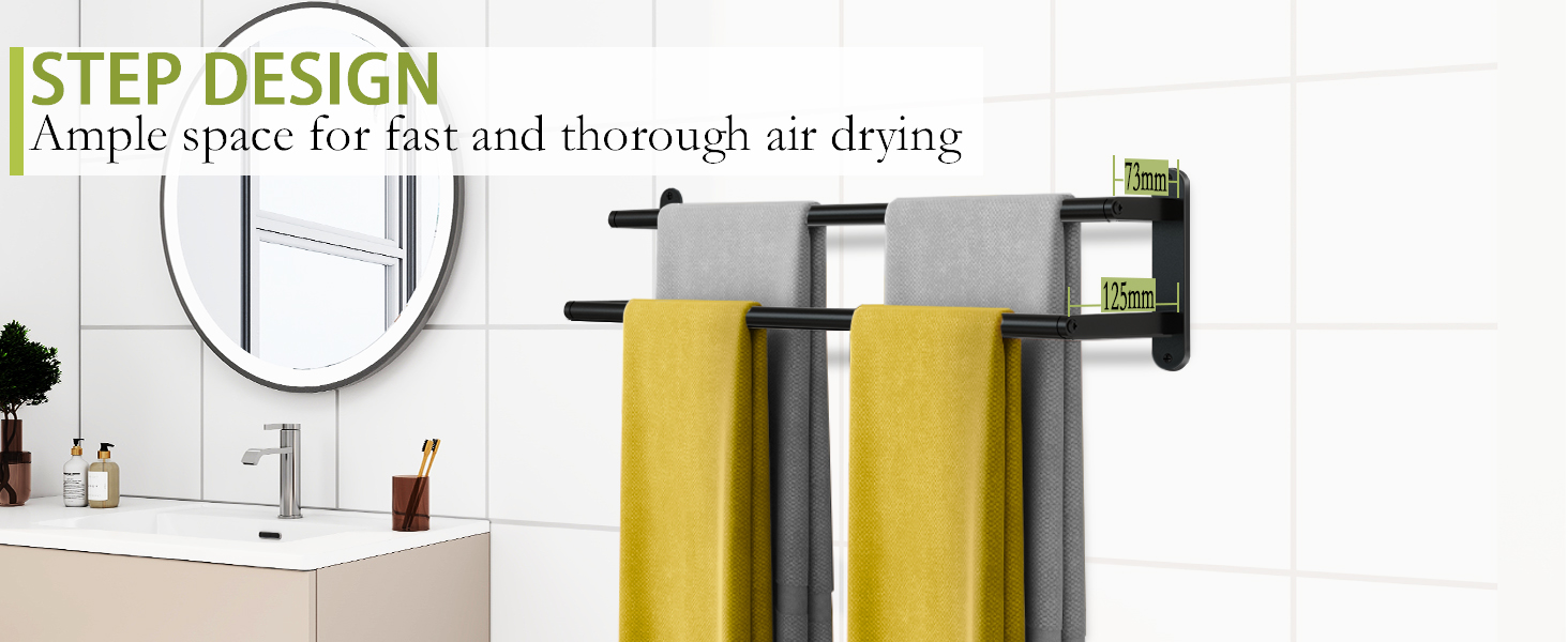 double towel bar