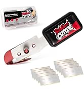 Gomake Vinyl Backing Cutter Bodyguard Vinyl Wrap Cutting Knife, Hidden Blade Wrapping Paper Roll ...