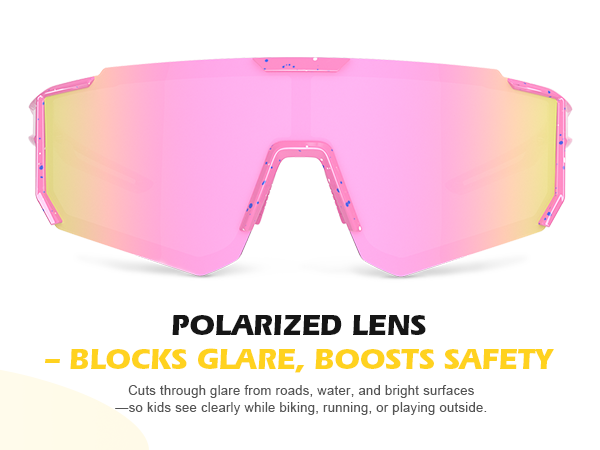 Kids Baseball Sunglasses for Boys Girls