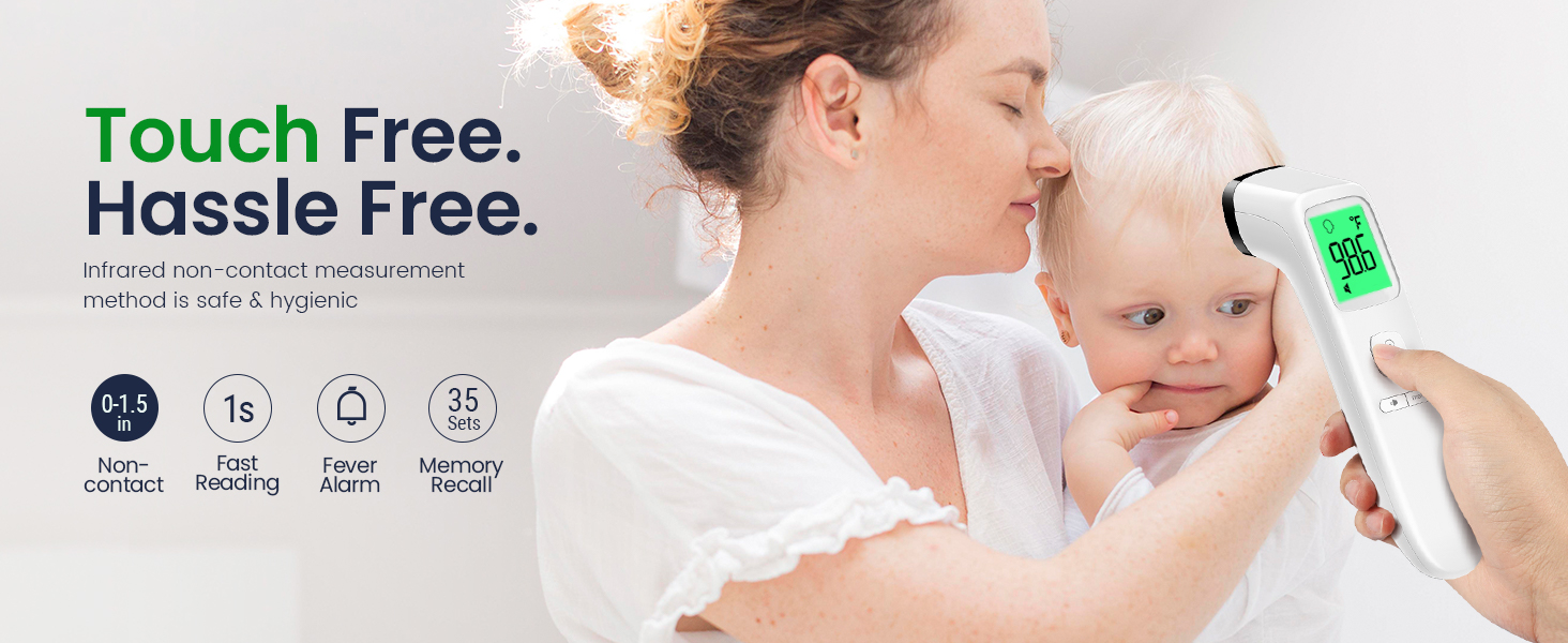 touchless thermometer for adults and kids