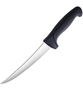 hunnycook Boning Knife - 6 inch Stainless Steel Boning Knife for Meat Cutting, Skinning and Other...