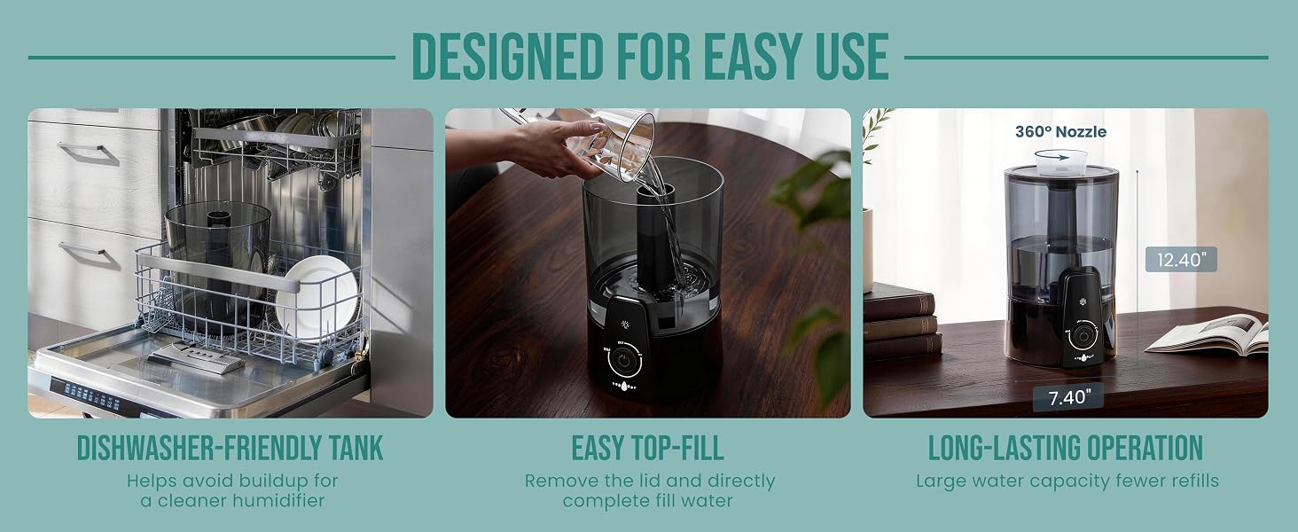DESIGNED FOR EASY USE