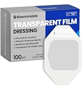 Large Waterproof Bandages Clear Dressings Tattoo Tape Sensitive Skin Wounds Care, Transparent Fil...