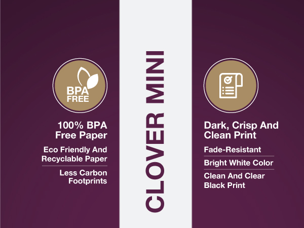 clover mini receipt paper 52mm 2 inch