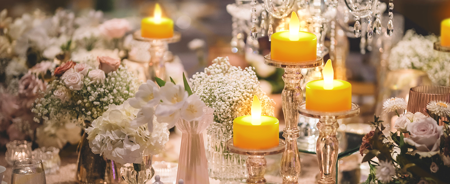 Rechargeable Candles Tea Lights