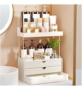 StorBin 3 Drawers Bathroom Counter Organizer - 5 Tier Makeup Organizer, Versatile Perfume Organiz...