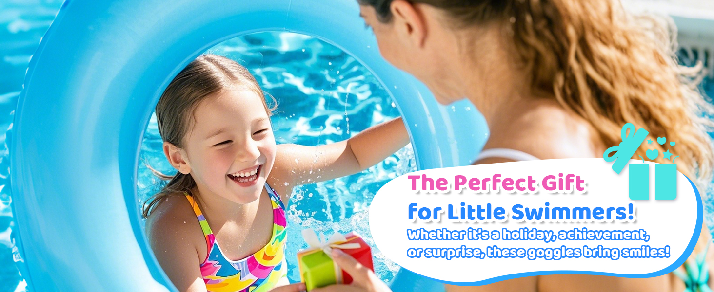 kid swimming goggles