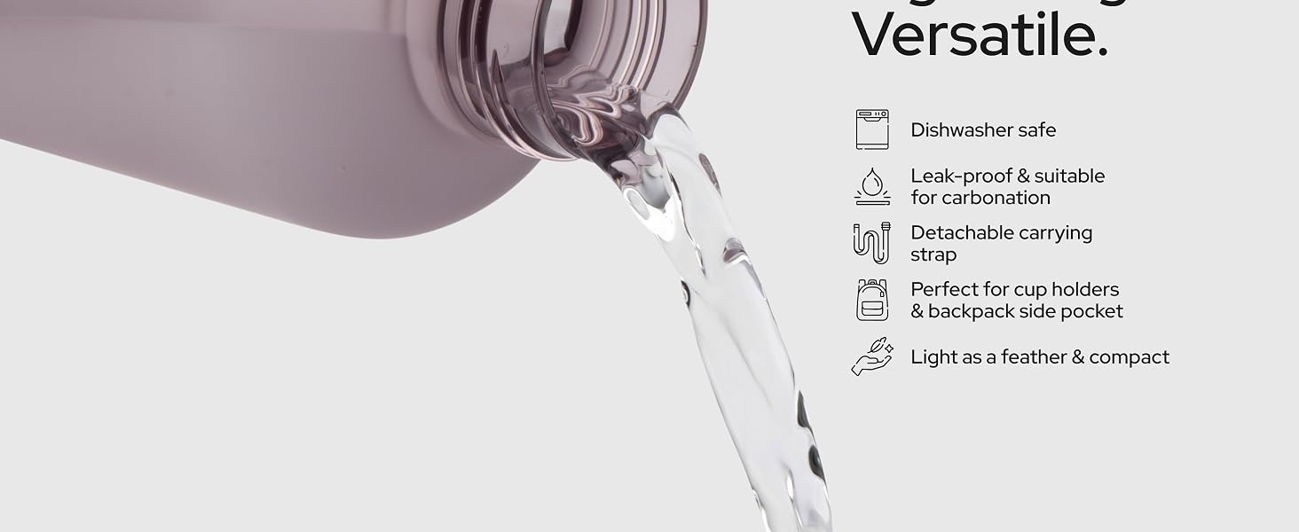 botte daily intake all day workout plastic cute water bottle for women