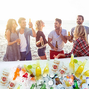 inflatable ice chest salad bar ice tray for party food table coolers for party