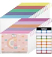 YOPCDJ 30PCS Mesh Zipper Pouch Bags, A5 9.4x6.9 Inches Waterproof Mesh Bags with Zipper, Plastic ...