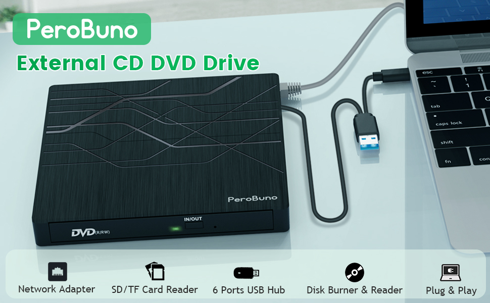 external cd/dvd drive for laptop