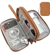 CAAORDKSO Travel Cable Organizer Pouch Electronic Accessories Carry Case Water Resistant Accessor...