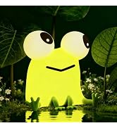 YR YRHH-PET Frog Night Light, Kids Squishy Cute Lamp, White Elephant Gifts | Big Eyes Frog Gifts,...