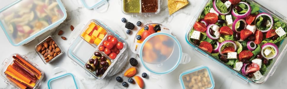 food storage containers, plastic containers with lid, lunch box, bento box, tupperware, bpa free