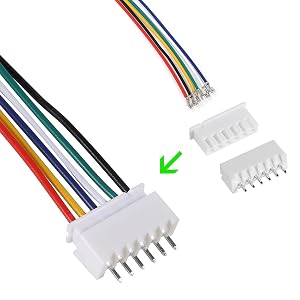 JST XH Compatible 2.5mm Pitch Male Female Connector Sockets Plugs
