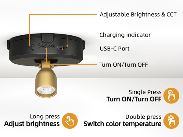 Spotlight Indoor with remote