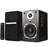 Singing Wood BT27 Active Powered Bluetooth Bookshelf Speakers with Built-in Control & Remote - St...