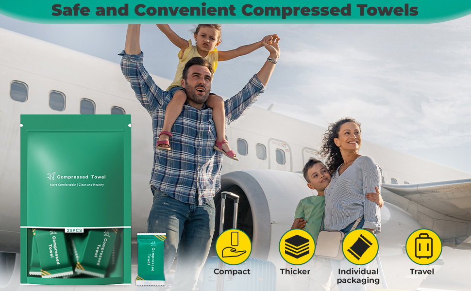 Disposable Compressed Towel Tablets