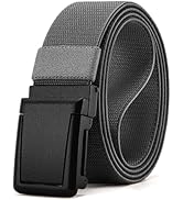 CHAOREN Tactical Belt Men - 1.5" Stretch Work Belt with Quick Release Zinc Alloy Buckle for Milit...