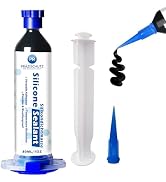 PRAZISCHUTZ RTV Silicone Adhesive Sealant - High Temperature & Waterproof Caulking for Home, Auto...