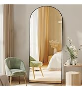 DUMOS Arched Full Length Mirror with Stand 64