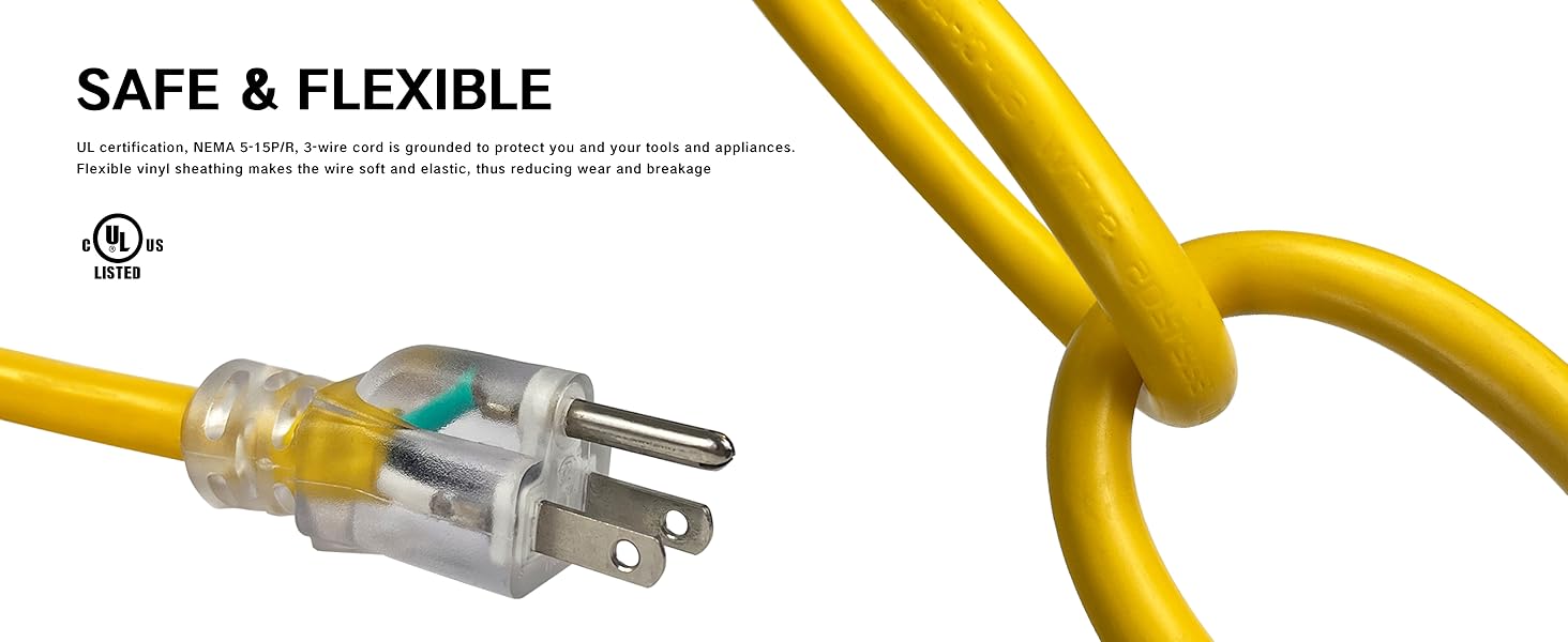 appliance extension cord indoor