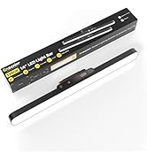 Ensenior Mirror Lights, 14 inch Rechargeable Adhesive Wall Light with 2500mAh Battery Percentage ...