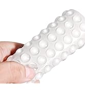 FATLODA 400PCS Cabinet Bumpers Clear Rubber Bumpers Self Adhesive, Soft Cabinet Door Bumper Pads,...