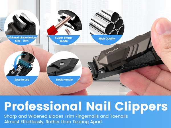 nail clippers,toenail clippers,nail clippers for men,manicure set,manicure kit,fingernail clipper
