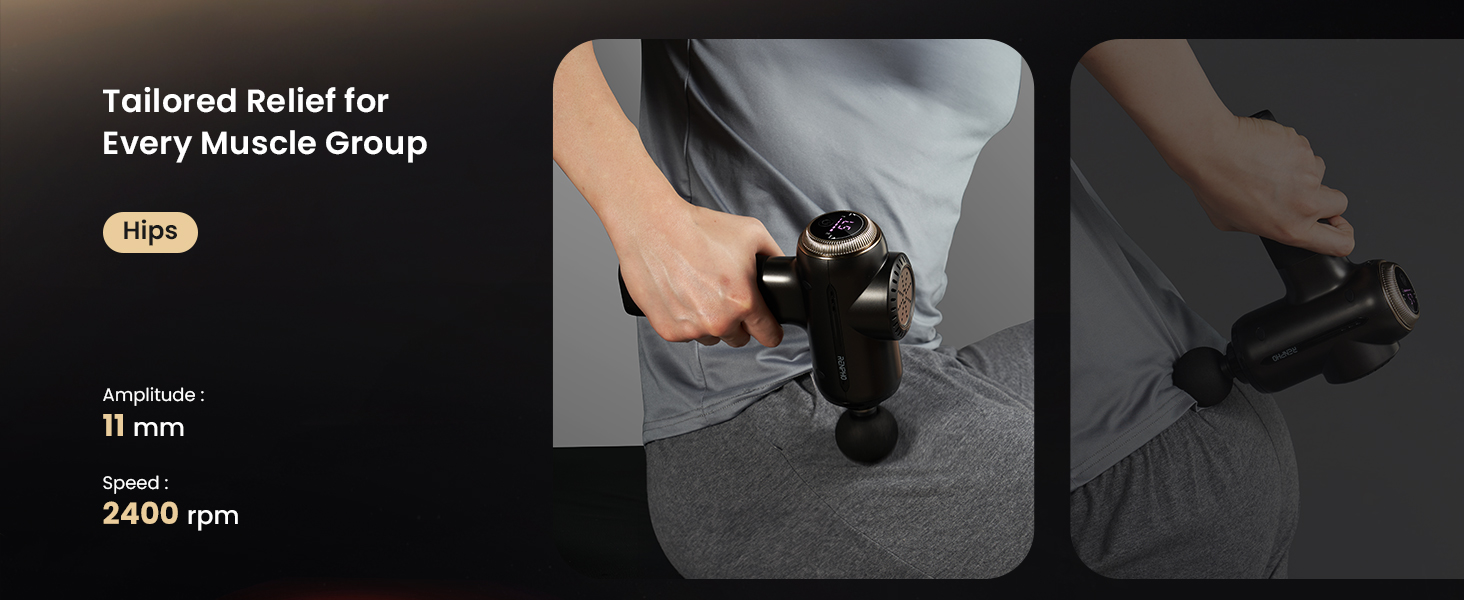 Tailored Relief for Every Muscle Group