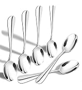 SONGZIMING Demitasse Espresso Spoons, Mini Coffee Spoon, 18/10 Stainless Steel Small Spoons for D...