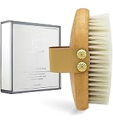 ICANdOIT-Vegan Bristles Dry Body Brush Scrubber for Tender Skin,Exfoliating Brush for Sensitive S...