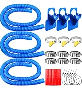 NEWREACH Pool Pump Hoses for Intex Above Ground Pool with Holder, 1.25 x 59 inch Pool Hoses with ...