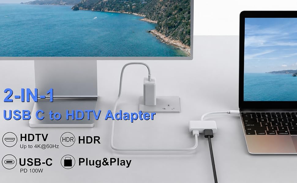USB C to HDTV