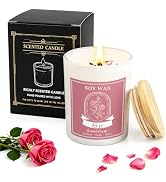 Scented Candle, Candles for Home Scented, 5.2 oz Soy Candles for Aromatherapy, Natural Hand-Poure...