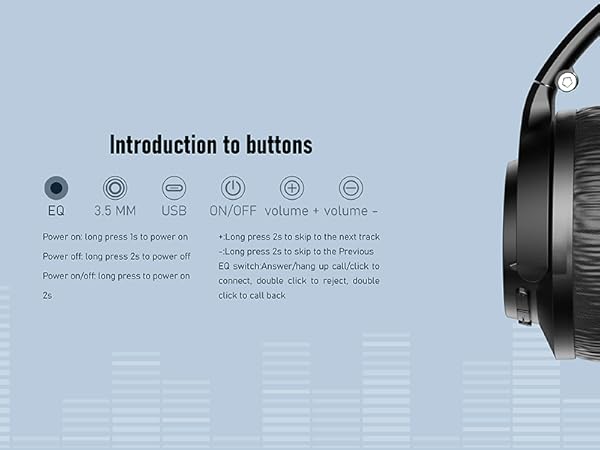 wireless headphones over ear