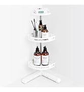 DeHUB Corner Shower Caddy 2 Tier 8" with Soap Dish for Bathroom, Shower, Sink, Countertop, Easy I...