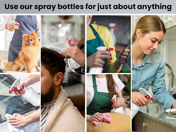 plastic spray bottle