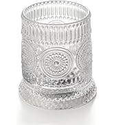 Rotating Whiskey Glass, 360 Degree Spinning Crystal Tumbler for Stress Relief, Heavy Base Kinetic...