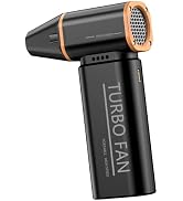 VORTNEI D09 BY Cordless Electric Air Duster, 130000RPM High-Speed Turbo Fan for PC Keyboard Clean...