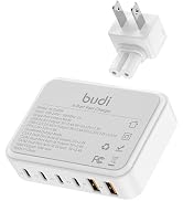Flat Wall Charger, 60W Charging Station Slim USB Wall Charger, Fast Charging Block Type-C for iPh...