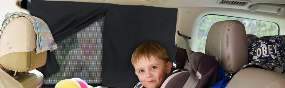 car sun shade side window