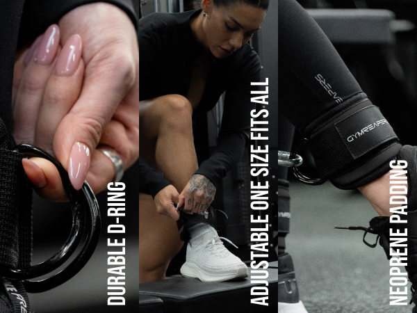 gymreaper ankle straps features